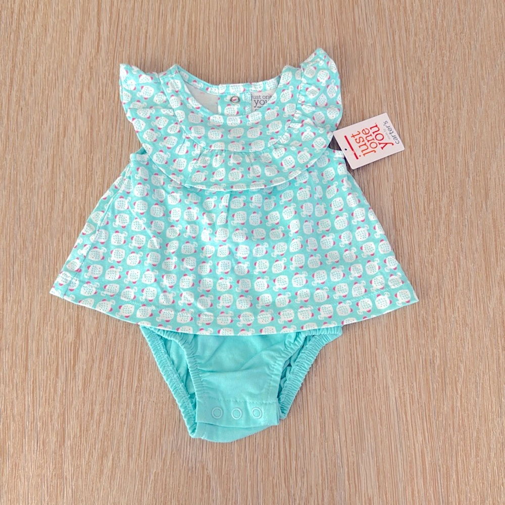 Just One You By Carters Fish Dress/onsie